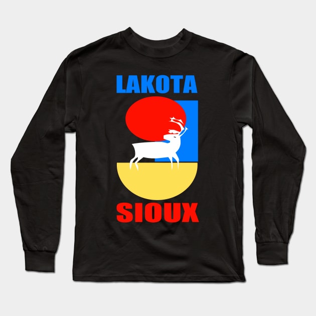 LAKOTA SIOUX Long Sleeve T-Shirt by truthtopower